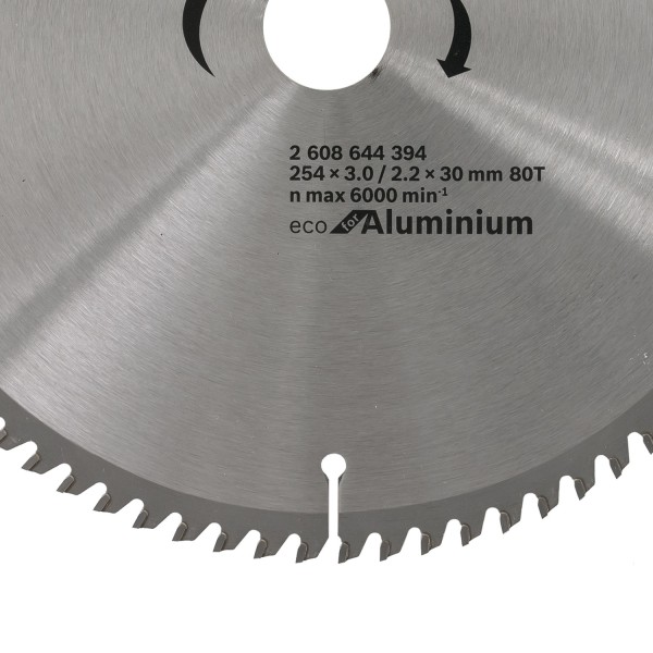 Диск за циркуляр за алуминий, Bosch Eco for Aluminium